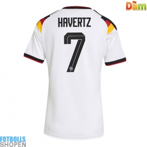 Billiga Tyskland Kai Havertz #7 Hemmatröja Dam VM 2026 Kortärmad